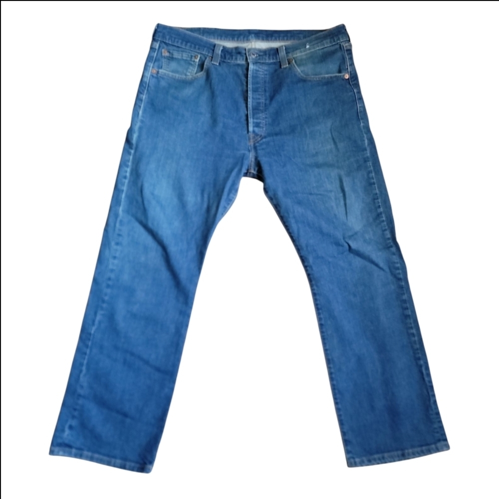 Levi's Mens 501 Jeans W38 L30 - Picture 2 of 10